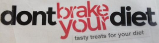 DONT BRAKE YOUR DIET TASTY TREATS FOR YOUR DIET