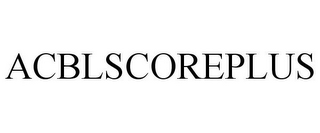 ACBLSCOREPLUS