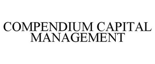 COMPENDIUM CAPITAL MANAGEMENT