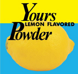 YOURS LEMON FLAVORED POWDER