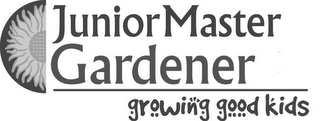 JUNIORMASTER GARDENER GROWING GOOD KIDS