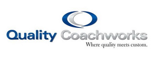 QUALITY COACHWORKS WHERE QUALITY MEETS CUSTOM.