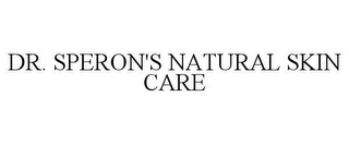 DR. SPERON'S NATURAL SKIN CARE