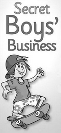 SECRET BOYS' BUSINESS