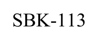 SBK-113