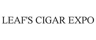 LEAF'S CIGAR EXPO