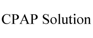 CPAP SOLUTION