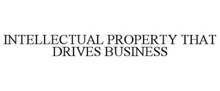 INTELLECTUAL PROPERTY THAT DRIVES BUSINESS