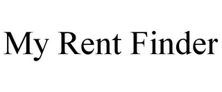 MY RENT FINDER