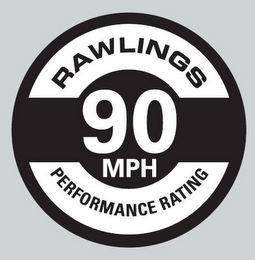 RAWLINGS PERFORMANCE RATING 90 MPH