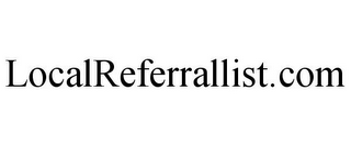 LOCALREFERRALLIST.COM