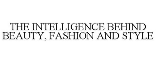 THE INTELLIGENCE BEHIND BEAUTY, FASHION AND STYLE