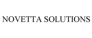 NOVETTA SOLUTIONS