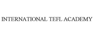 INTERNATIONAL TEFL ACADEMY