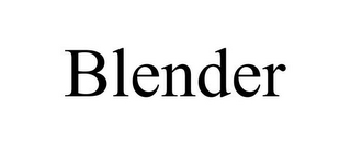 BLENDER