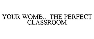 YOUR WOMB... THE PERFECT CLASSROOM