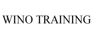 WINO TRAINING