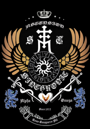 ASCENSION SINCHRONIC SINCE 1972 LOVE CONQUERS ALL SMC ALPHA OMEGA