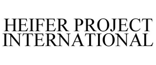 HEIFER PROJECT INTERNATIONAL