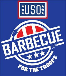 USO BARBECUE FOR THE TROOPS