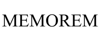 MEMOREM