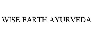 WISE EARTH AYURVEDA