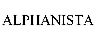 ALPHANISTA