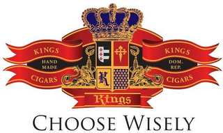 KINGS HAND MADE CIGARS KINGS DOM REP CIGARS KINGS KINGS