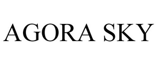 AGORA SKY