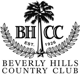 BHCC EST 1926 BEVERLY HILLS COUNTRY CLUB