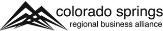 COLORADO SPRINGS REGIONAL BUSINESS ALLIANCE