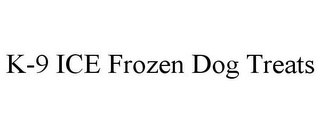 K-9 ICE FROZEN DOG TREATS