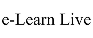 E-LEARN LIVE