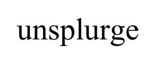 UNSPLURGE
