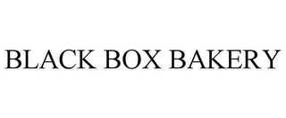 BLACK BOX BAKERY