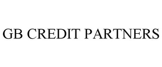 GB CREDIT PARTNERS