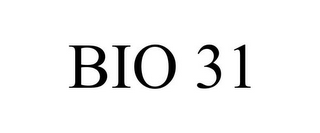 BIO 31