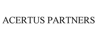 ACERTUS PARTNERS