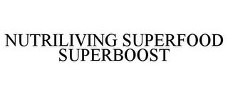 NUTRILIVING SUPERFOOD SUPERBOOST