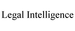 LEGAL INTELLIGENCE