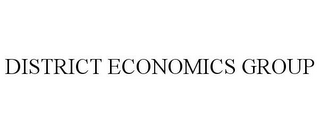 DISTRICT ECONOMICS GROUP