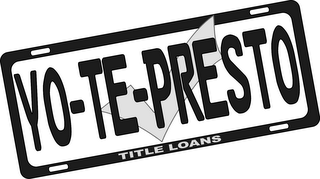 YO TE PRESTO TITLE LOANS