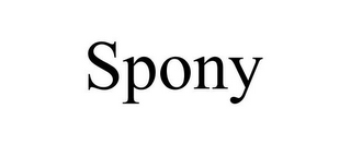 SPONY