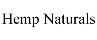 HEMP NATURALS