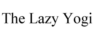 THE LAZY YOGI