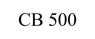 CB 500