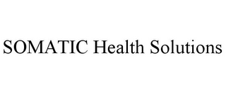 SOMATIC HEALTH SOLUTIONS