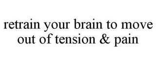 RETRAIN YOUR BRAIN TO MOVE OUT OF TENSION & PAIN