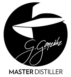 G. GONZALEZ MASTER DISTILLER