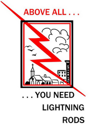 ABOVE ALL... ...YOU NEED LIGHTNING RODS